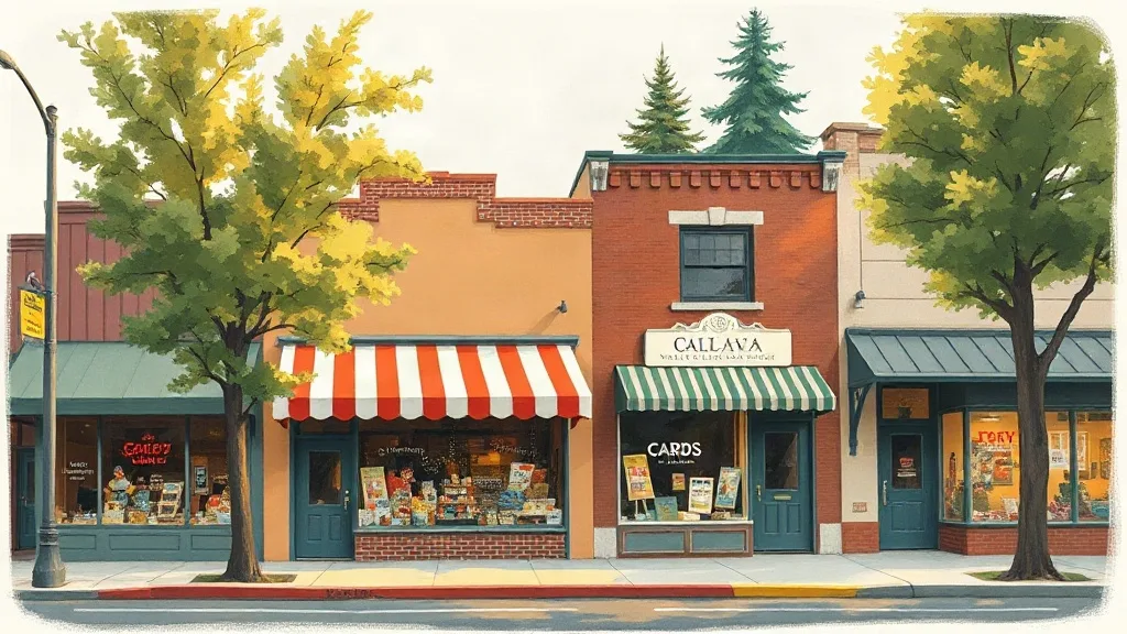 Illustration for the Bellingham toy shop guide