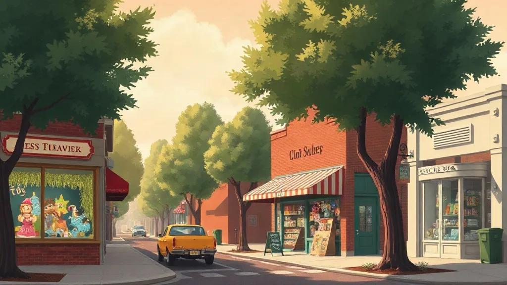Illustration for the Buford toy shop guide
