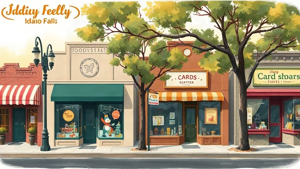 Illustration for the Idaho Falls toy shop guide