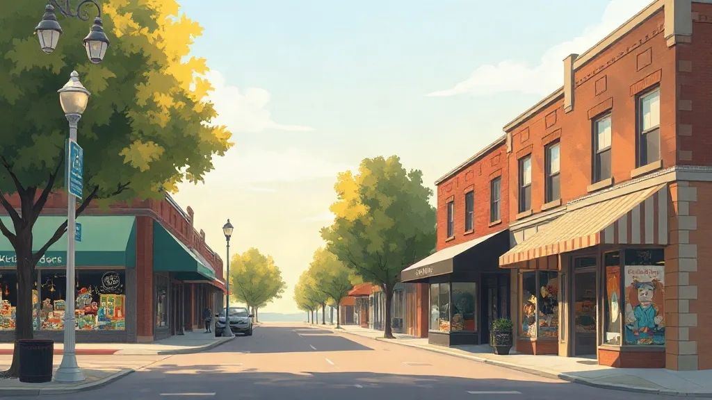 Illustration for the Kenosha toy shop guide