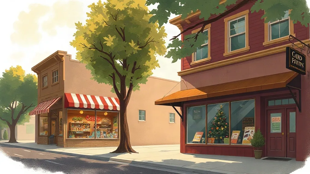 Illustration for the Portland toy shop guide
