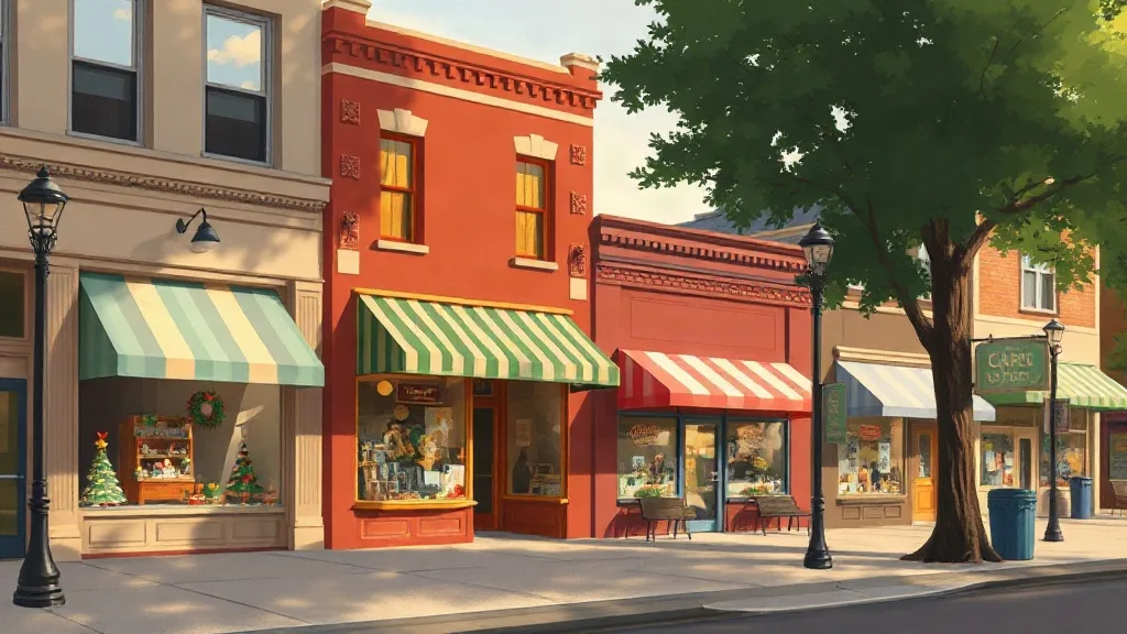 Illustration for the Springfield toy shop guide