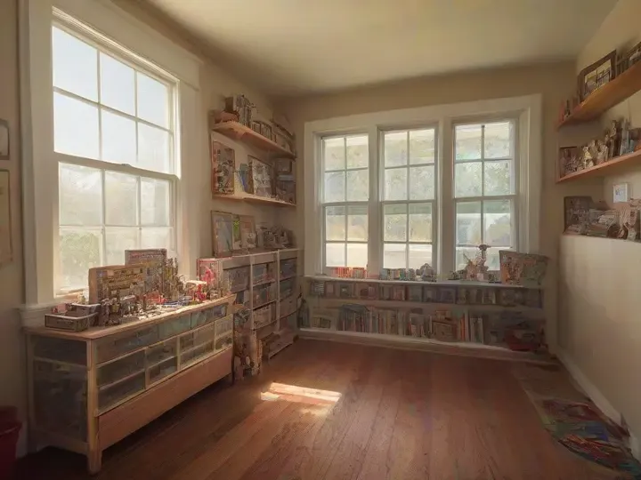 Illustration of Cool Toy Den