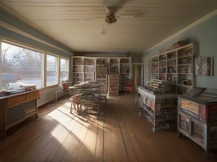 Illustration of Elmhurst Model Railroad Club