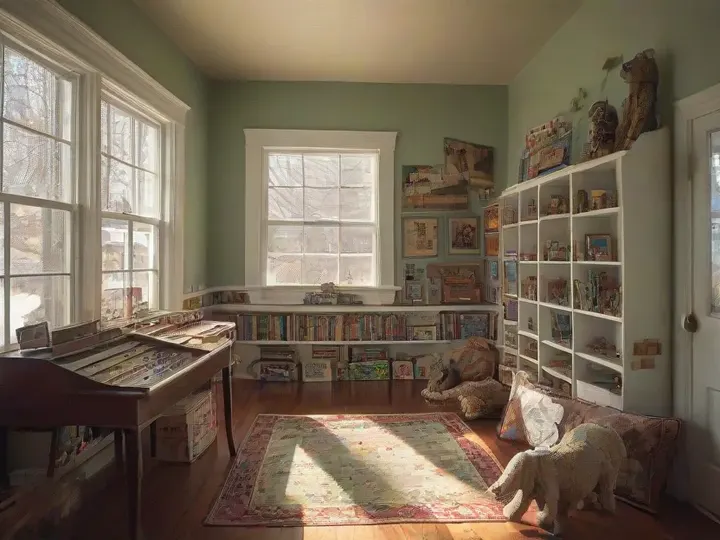 Illustration of Franklin's Toys