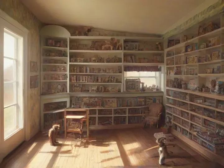 Illustration of Galactic Toys and Games