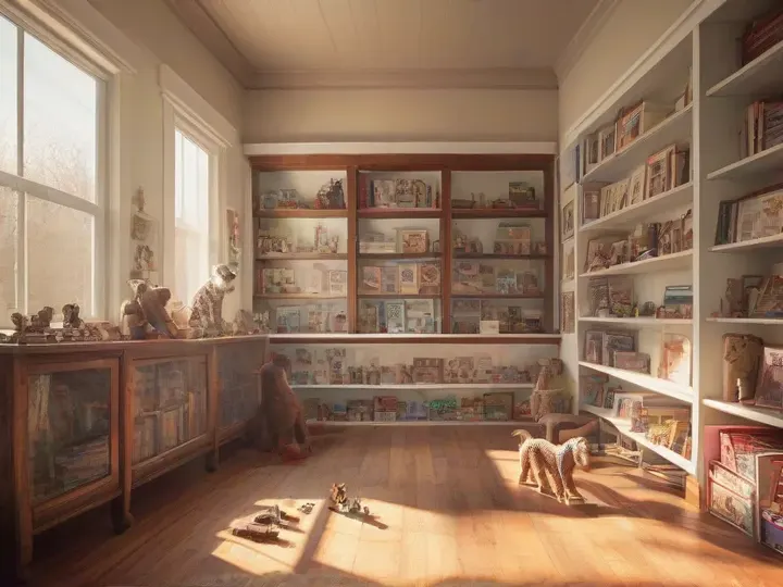 Illustration of Harper and Skyler's Toys and Sweets