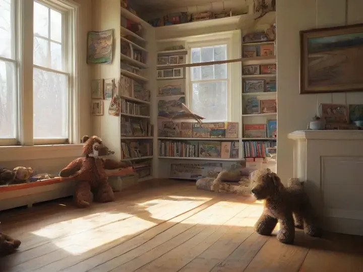 Illustration of Island Treasure Toys In the Attic