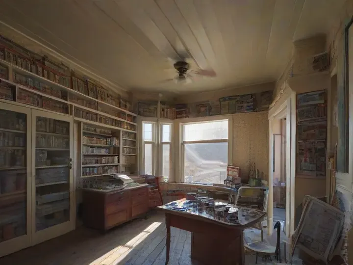 Illustration of Level One Game Shop