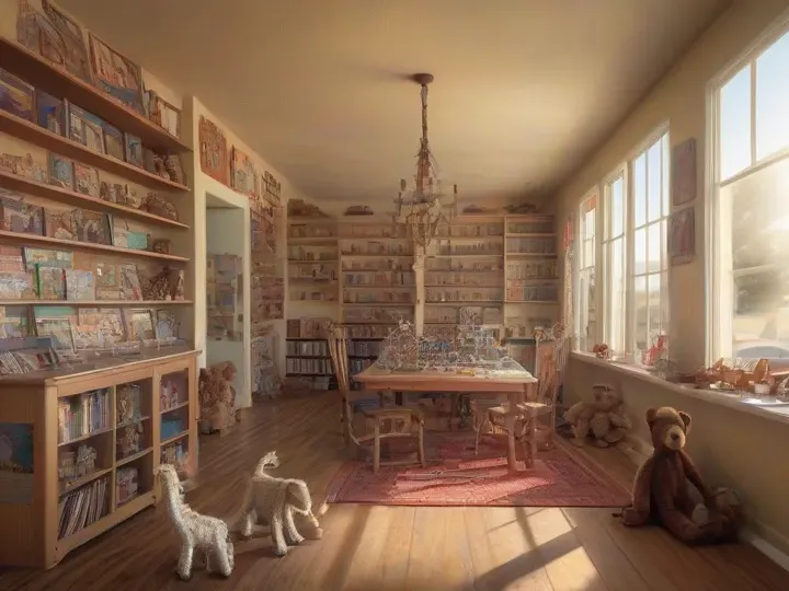 Illustration of The Toy Barn