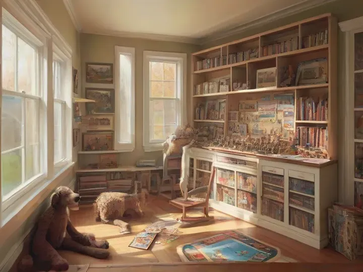 Illustration of The Toy Hunter