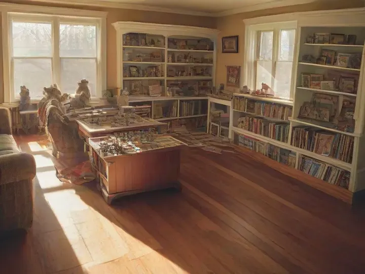 Illustration of Tildie's Toy Box