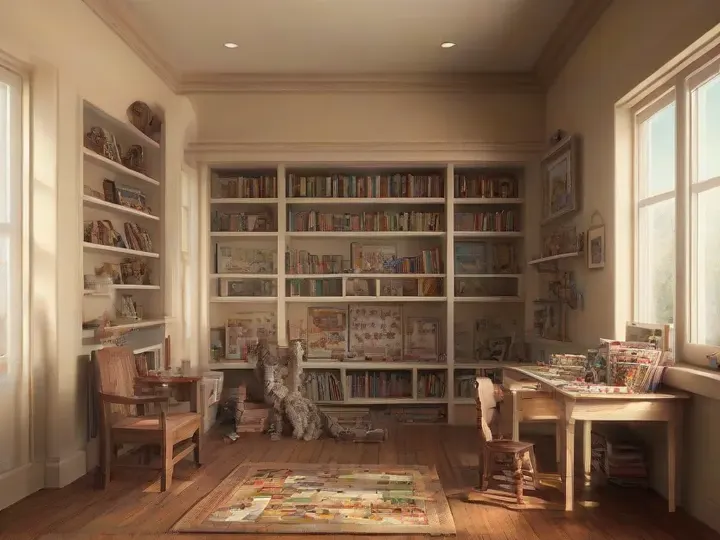 Illustration of Tomfoolery Toys and Books